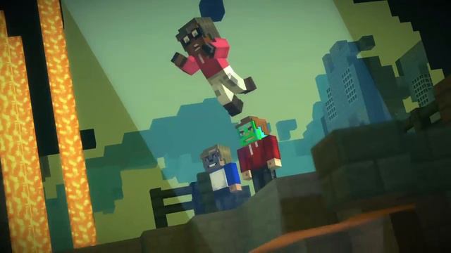 Minecraft Story Mode 4 смотреть онлайн