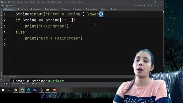 P#11.1 -Class 11CS -Python Practical File | Suggested Practical List | String - Palindrome смотреть онлайн
