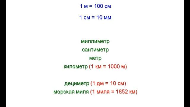 Единица измерения. Измерительные инструменты | Геометрия 7-9 класс #9 | Инфоурок смотреть онлайн