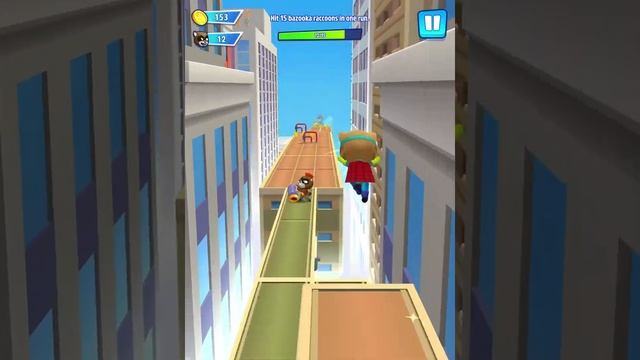 Talking Tom Hero Dash Run Day176 Walkthrough Endless runner Save the world Recommend index five sta смотреть онлайн