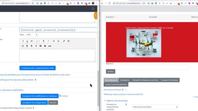 Création d'une question de type regex dans Moodle - SN RÉCIT FAD смотреть онлайн