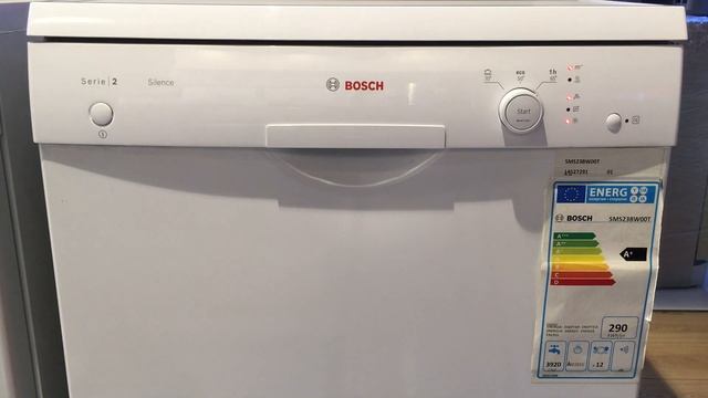 SMS23BW00T 3 Program Bosch Bulaşık Makinesi 60 cm Beyaz Serie 2 Solo смотреть онлайн