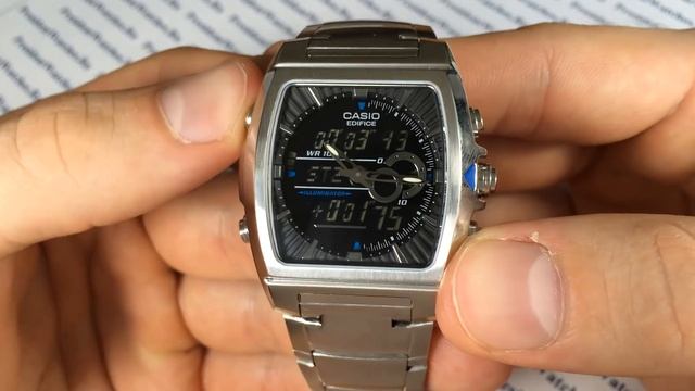 Как настроить часы Casio EDIFICE EFA-120D-1A - инструкция по настройке | Watch-Forum.RU смотреть онлайн