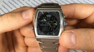 Как настроить часы Casio EDIFICE EFA-120D-1A - инструкция по настройке | Watch-Forum.RU