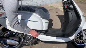 Распаковка  и обзор скутера M1NSK Vesna 125