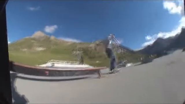 Boardslide ( Test du SONY- HDR-CX130E +Fisheye) смотреть онлайн