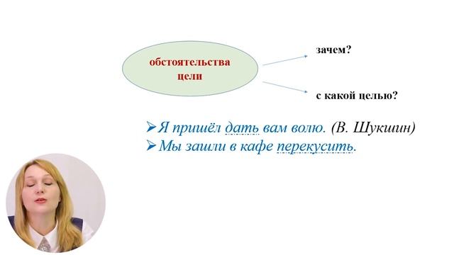 Русский язык и литература, 8-й класс, Обстоятельство. Разряды обстоятельств по значению смотреть онлайн