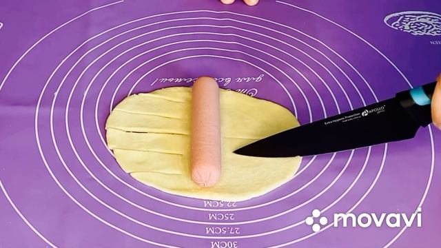 Мягкие сосиски в тесте #сосискивтесте смотреть онлайн