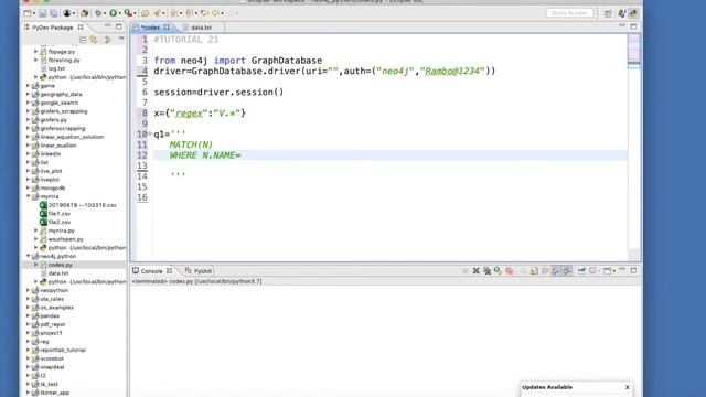NEO4J|NEO4J TUTORIAL|NEO4J PYTHON|NEO4J CYPHER|NEO4J PYTHON|REGEX WITH CYPHER USING PYTHON |PART:21 смотреть онлайн