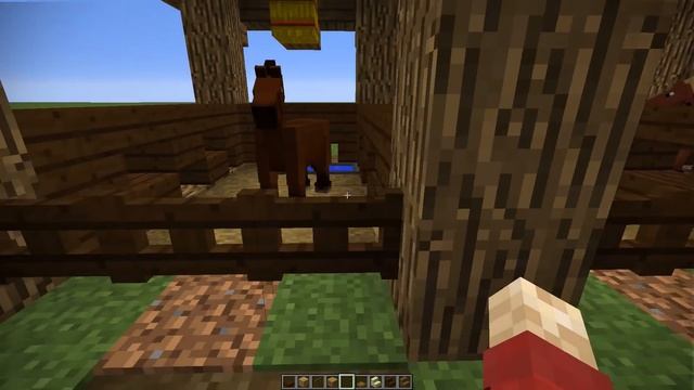 Minecraft: 8 Horse Stable Designs! смотреть онлайн