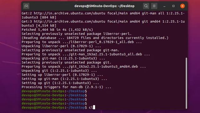 How to Install/Configure Git and GitHub on Ubuntu 20.04 | 5-Minute DevOps смотреть онлайн
