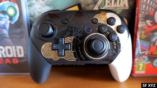 Unboxing of the NEW Switch PRO Controller The Legend of Zelda Tears of the Kingdom Edition смотреть онлайн