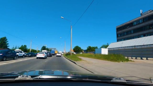 Дорога из Шушары в Санкт-Петербург в 4K #GoPro9 #Ленинград смотреть онлайн