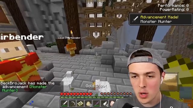 LIFE OF THE AVATAR IN MINECRAFT! смотреть онлайн