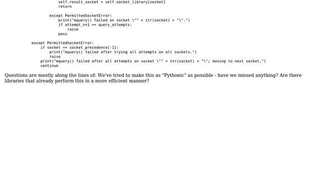 Code Review: Polymorphic Data Socket Factory with Query Contingency Protocols in Python смотреть онлайн