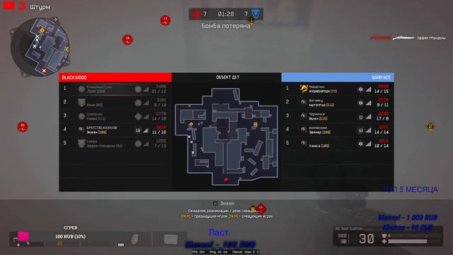 Warface  #letsgo КозырныеТузы  Ftoyd Arena | Аппаем ГрандМастер На  Рм |