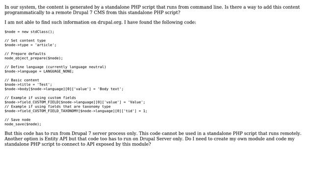 Drupal: Adding Content to Drupal 7 through a remote PHP script (2 Solutions!!) смотреть онлайн