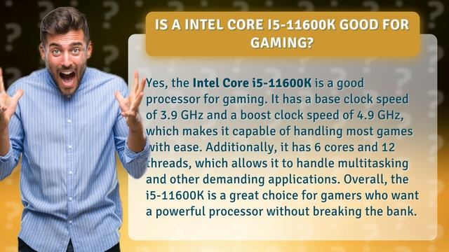Is a Intel Core i5-11600K good for gaming? смотреть онлайн