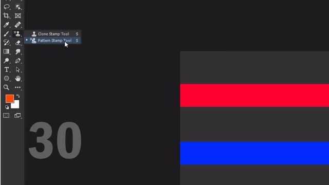 Photoshop: Pattern Stamp, Impressionist