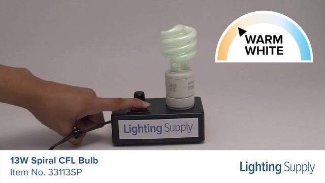 TCP 13W Spiral CFL Bulb (33113SP) смотреть онлайн