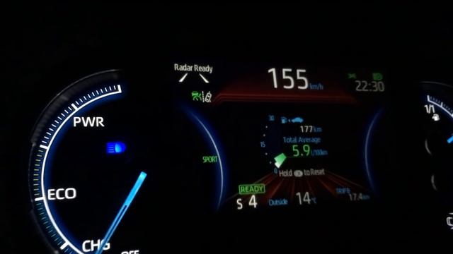 Rav4 Hybrid 2019 Acceleration and Top Speed 192 km/h смотреть онлайн