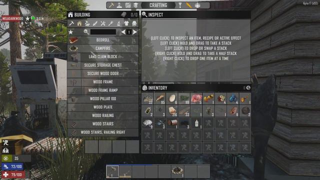 No Starting Items and Missing Spawn Quests | 7 Days to Die Co-op (Alpha 17) - 01 смотреть онлайн