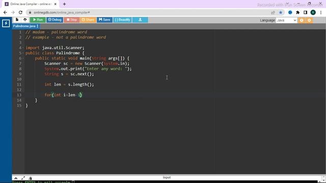 How to Write a Java Program to Check if a String is Palindrome | Designer Code By Ritik Khandelwal смотреть онлайн