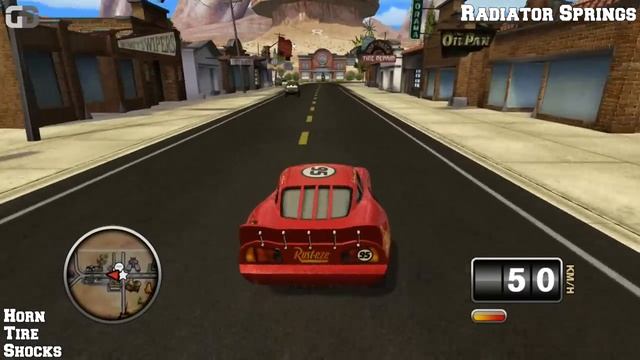 Cars Mater National Championship - Paint Job's & Wheel Set's - Radiator Spring's Collectibles (HD) смотреть онлайн