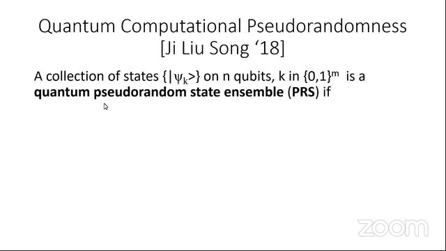 Computational Pseudorandomness and Constraints on the Ads/Cft Duality смотреть онлайн