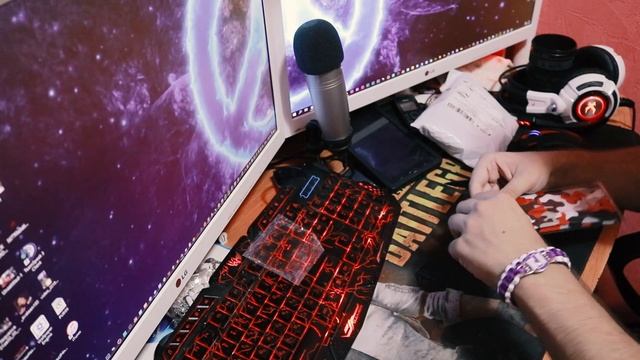 Посылка с AliExpress – Анбоксинг #23 (Повязка на голову, браслет FN, PUBG Stickers, Барсетка) смотреть онлайн