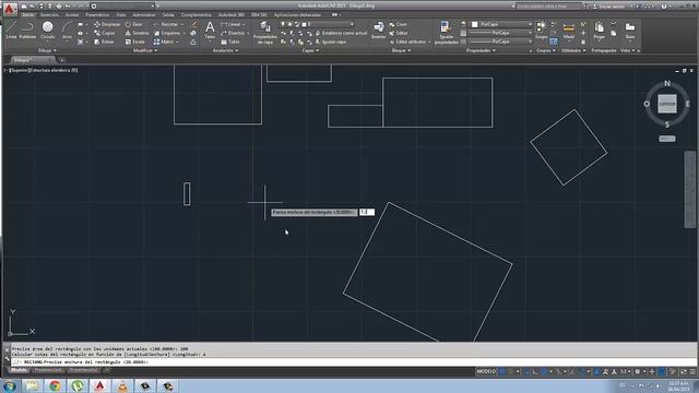 Autocad 2015 comando rectángulo смотреть онлайн