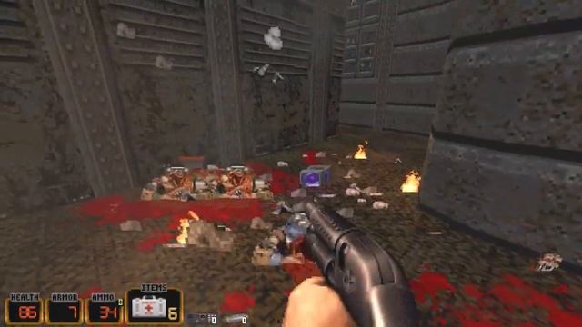 #1 Request Doom 2 mod: UAC Ultra DN3DooM v1.07b MAP 01: DIG смотреть онлайн