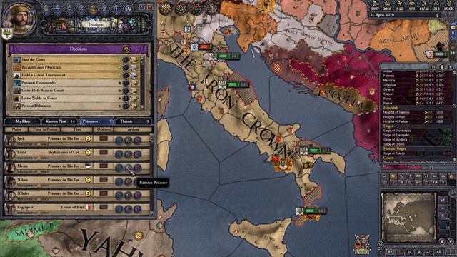Crusader Kings 2 - 1066 Lombard Salerno #32 смотреть онлайн