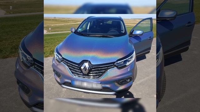 Renault Kadjar - CarWrap - Carwrapping - Vollfolierung - Iron Blue - Intergalactic Blue смотреть онлайн