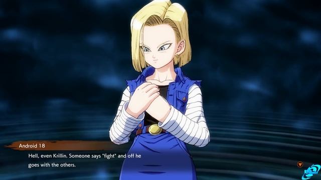 DRAGON BALL FIGHTERZ Android 18 Calls Goku & 17 Man-Children смотреть онлайн