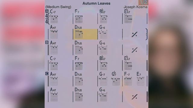 Guitar Tutorial - Autumn Leaves（Eric Clapton） смотреть онлайн