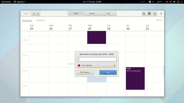 The new Calendar's Week View in action смотреть онлайн