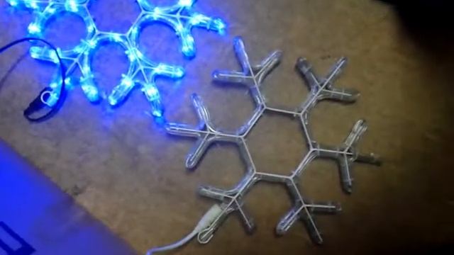 LED Снежинки смотреть онлайн