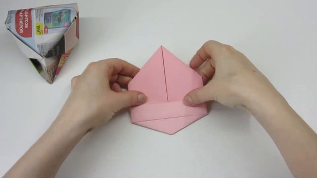 Как сделать кепку из бумаги. Полезные оригами. смотреть онлайн