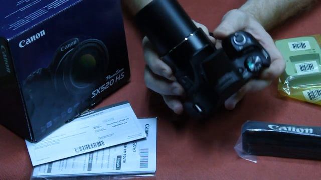 Unboxing Canon SX520hs смотреть онлайн