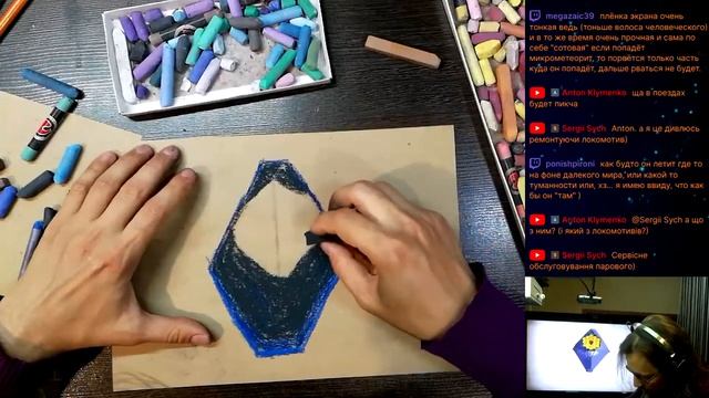 #2 - продолжаем учиться рисовать James Webb и не только, а так же общаться смотреть онлайн