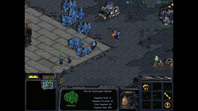 Let's Play Starcraft - Terran Mission 1 (Boot Camp) смотреть онлайн