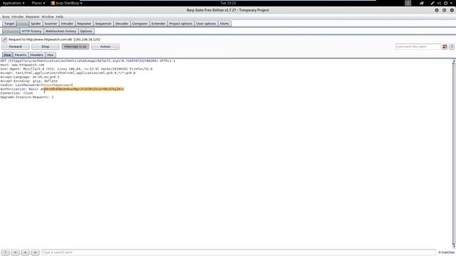 Modifying Packets with BurpSuite смотреть онлайн