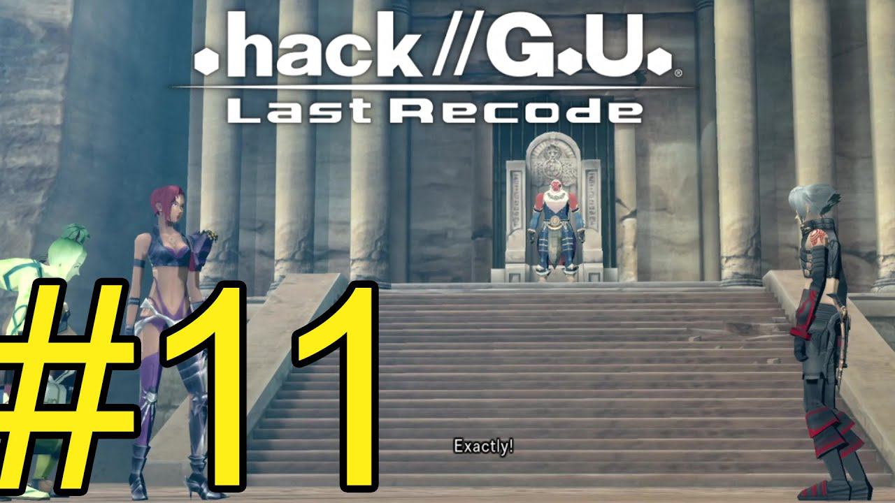 .hack//G.U. Last Recode (2022) Прохождение ч11 Хасео Врывается На Гильдию PK