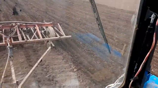 МТЗ 82. Предпосевная культивация смотреть онлайн