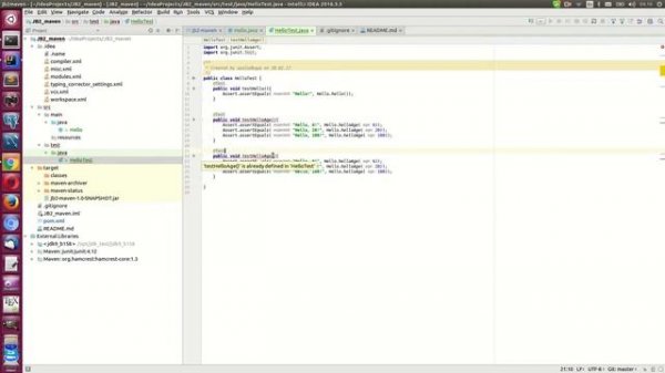 Maven: создание простейшего проекта / Maven: basic project