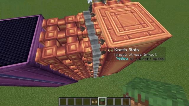 Minecraft Create Mod Infinite self-powering Steam Engine смотреть онлайн