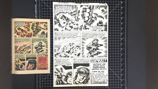 Show and Tell 09: Jack Kirby Original Art (Eternals no.9, Page 17)! смотреть онлайн