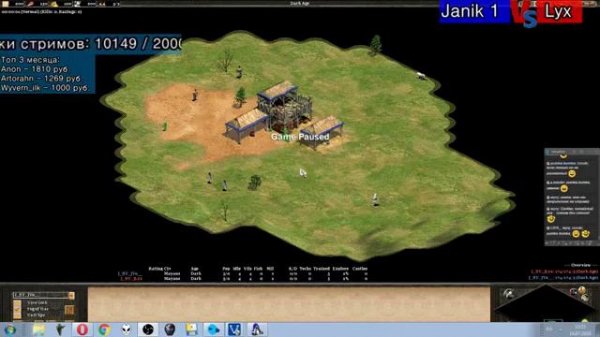 Age of Empires 2 Call to Arms BacT vs Janik Mr Yo vs Lyx Arabia - Garklav