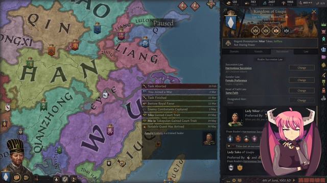 Crusader King 3: Rajas of Asia (Mod) - Liuqiu (Part 4) смотреть онлайн